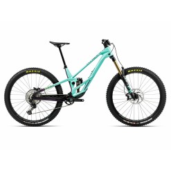 Orbea VTT Enduro Rallon E10 442 - Aloha Green / Fantasy Purple Carbon View - Purebike