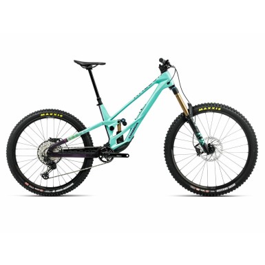 Orbea VTT Enduro Rallon E-Team 442 - Aloha Green / Fantasy Purple Carbon View - Purebike