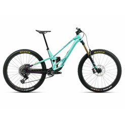 Orbea VTT Enduro Rallon E-LTD 442 - Aloha Green / Fantasy Purple Carbon View - Purebike
