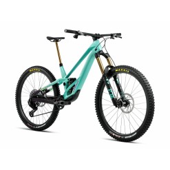 Orbea VTT Enduro Rallon E-LTD 442 - Aloha Green / Fantasy Purple Carbon View - Purebike