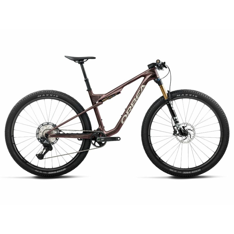 Orbea VTT Oiz M10 Burning Ashes C. View (Matt) / Ivory White (Gloss) - Purebike