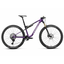 Orbea VTT OIZ M-Pro Royal Plum / Diamond Black Carbon View (Matt) - Purebike