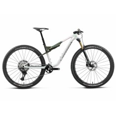 Orbea VTT OIZ M-Pro Iris White / Seaweed Carbon View (Gloss) - Purebike