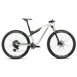Orbea VTT OIZ M-Team AXS Iris White / Seaweed Carbon View (Gloss) - Purebike