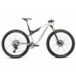 Orbea VTT OIZ M-Team Factory Iris White / Seaweed Carbon View (Gloss) - Purebike