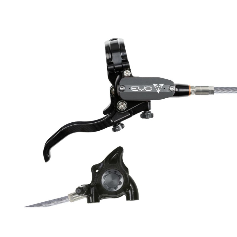 Hope Frein arrière Tech 4 EVO X2 Flat Mount - Noir / Smoke - Purebike