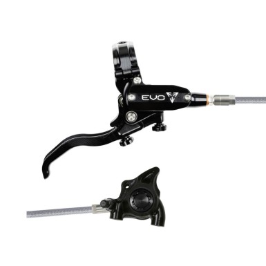 Hope Frein à disque arrière Tech 4 EVO X2 Flat Mount - Noir / Noir - Purebike