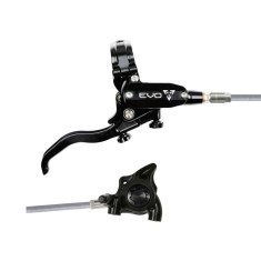 Hope Frein à disque arrière Tech 4 EVO X2 Flat Mount - Noir / Noir - Purebike