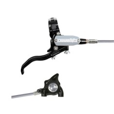 Hope Frein à disque arrière Tech 4 EVO X2 Flat Mount - Noir / Argent - Purebike