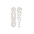 All Mountain Style Kit protections de cadre Basic 9 pièces - Wolf - Purebike