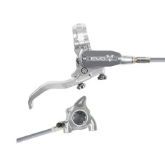 Hope Frein arrière Tech 4 EVO X2 Flat Mount - Argent / Smoke - Purebike
