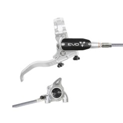 Hope Frein à disque arrière Tech 4 EVO X2 Flat Mount - Argent / Noir - Purebike