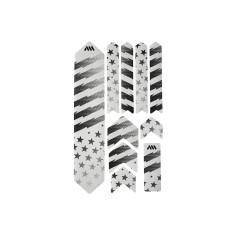 All Mountain Style Kit protections de cadre Extra 10 pièces - Patriot - Purebike