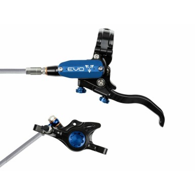 Hope Frein à disque avant Tech 4 EVO X2 - Noir / Bleu - Purebike