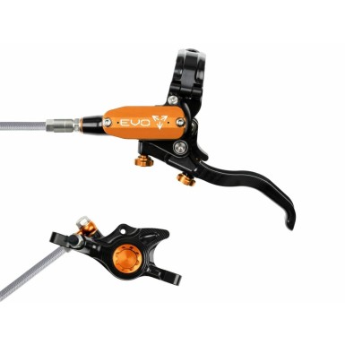 Hope Frein à disque avant Tech 4 EVO X2 - Noir / Orange - Purebike