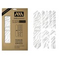 All Mountain Style Kit protections de cadre Extra 10 pièces - Zebra - Purebike
