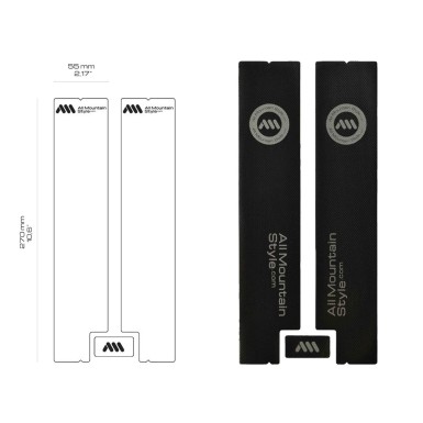 Kit de protections de fourche VTT - Purebike