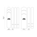All Mountain Style Kit protections de cadre Full 18 pièces - Cheetah - Purebike