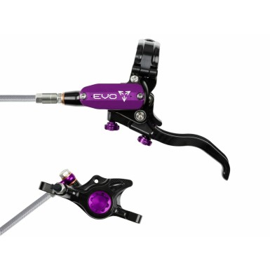 Hope Frein à disque avant Tech 4 EVO X2 - Noir / Violet - Purebike