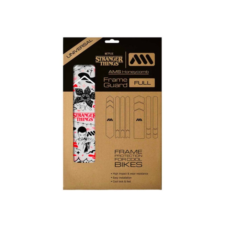 All Mountain Style Kit protections de cadre Full 18 pièces - Stranger Things Upside Down - Purebike