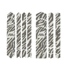 All Mountain Style Kit protections de cadre Full 18 pièces - Zebra - Purebike