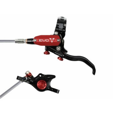 Hope Frein à disque avant Tech 4 EVO X2 - Noir / Rouge - Purebike