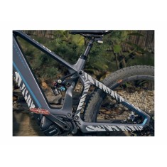 All Mountain Style Kit protections de cadre Full 18 pièces - Zebra - Purebike