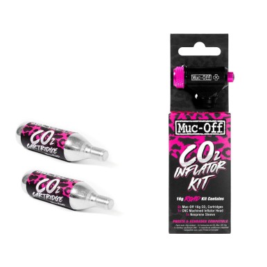Muc-Off Gonfleur CO2 avec 2 cartouches - Purebike