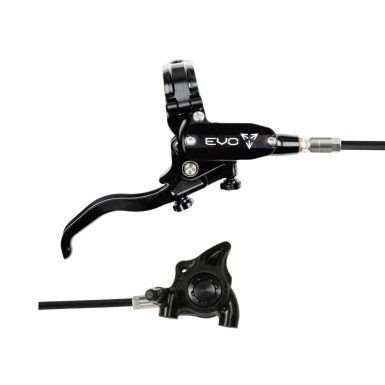 Hope Frein à disque arrière Tech 4 EVO X2 Flat Mount - Noir / Noir - Purebike