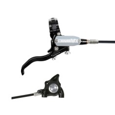 Hope Frein à disque arrière Tech 4 EVO X2 Flat Mount - Noir / Argent - Purebike
