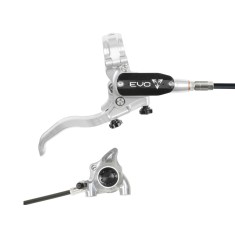 Hope Frein à disque arrière Tech 4 EVO X2 Flat Mount - Argent / Noir - Purebike