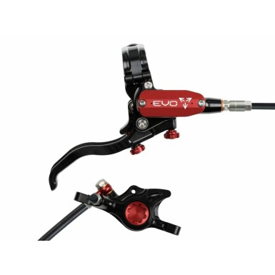 Hope Frein à disque arrière Tech 4 EVO X2 - Noir / Rouge - Purebike