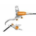 Hope Frein à disque arrière Tech 4 EVO X2 - Argent / Orange - Purebike