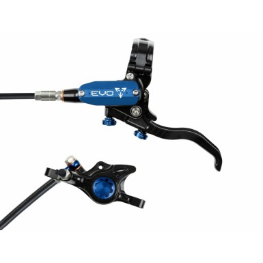 Hope Frein à disque avant Tech 4 EVO X2 - Noir / Bleu - Purebike