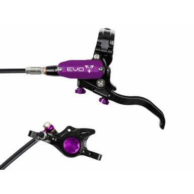 Hope Frein à disque avant Tech 4 EVO X2 - Noir / Violet - Purebike