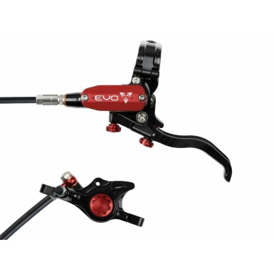 Hope Frein à disque avant Tech 4 EVO X2 - Noir / Rouge - Purebike