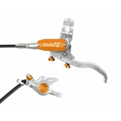 Frein à disque avant Tech 4 EVO X2 - Argent / Orange