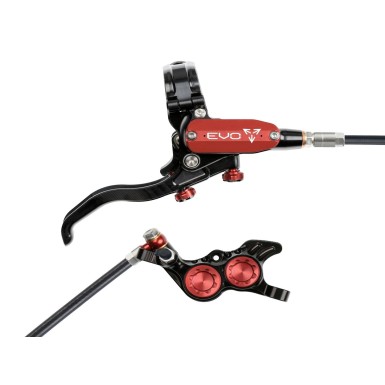 Hope Frein à disque arrière Tech 4 EVO GR4 - Noir / Rouge - Purebike