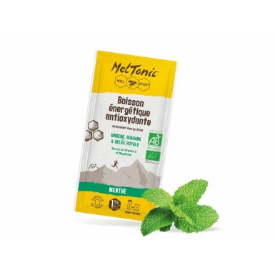 Meltonic Boisson Energétique Antioxydante Bio saveur Menthe - Purebike