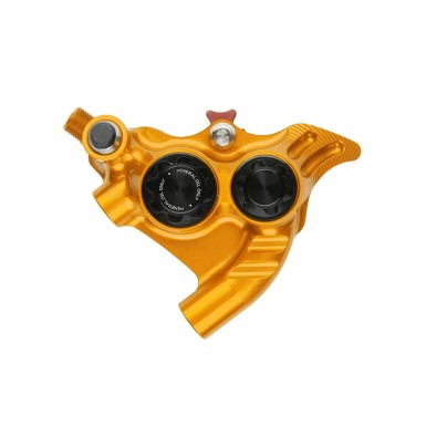 Hope Etrier complet RX4+ SL Flat Mount +20 - Version Minérale - Purebike
