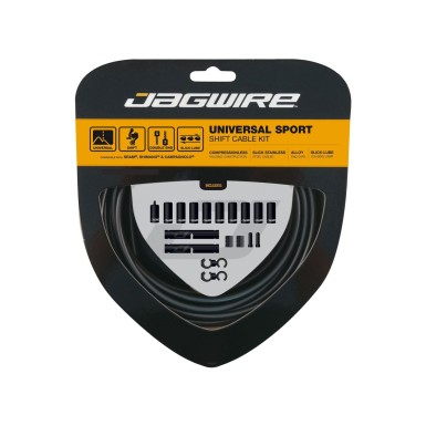 Kit câbles et gaines de dérailleur Jagwire Universal Sport - Purebike
