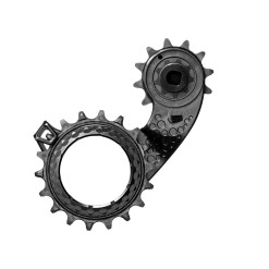 Absolute Black Chape Hollowcage carbone avec roulement céramique pour ETAP AXS - V2 - Purebike