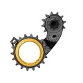 Absolute Black Chape Hollowcage carbone avec roulement céramique pour ETAP AXS - V2 - Purebike