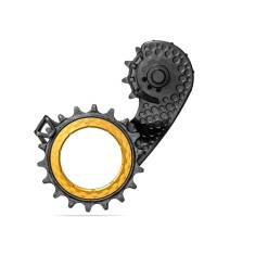 Absolute Black Chape Hollowcage carbone avec roulement céramique pour Shimano 9100 et 8000 - Purebike