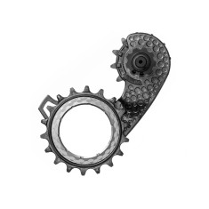 Absolute Black Chape Hollowcage carbone avec roulement céramique pour Shimano 8150 - V2 - Purebike