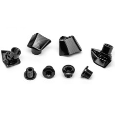 Absolute Black Kit de 4 vis + caches pour pédaliers Ultegra 6800 - Purebike