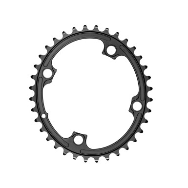 Absolute Black Plateau Ovale Premium FSA 4 et 5 trous 110 mm (ABS K-Force, SLK) - Noir - Purebike