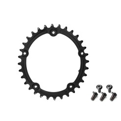 Plateau Oval 32 dents Sub Compact Premium 5 trous 110 mm - Purebike  