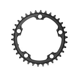 Absolute Black Plateau Premium - 5 trous 110 mm (non Sram) - Noir - Purebike