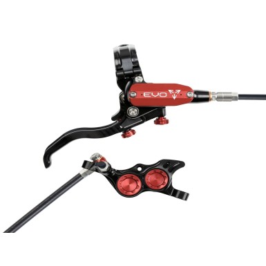 Hope Frein à disque arrière Tech 4 EVO TR4 - Noir / Rouge - Purebike